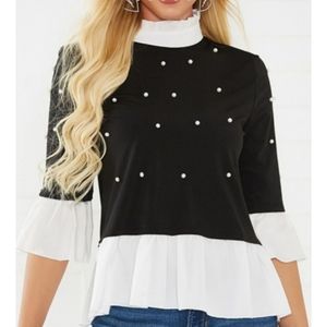 CBR PEARL EMBELLISHED TOP